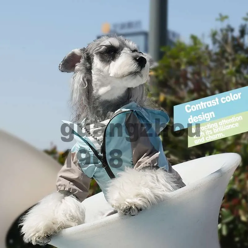 Designer Dog Summer Two In One Coat Teddy Schnauzer Small To