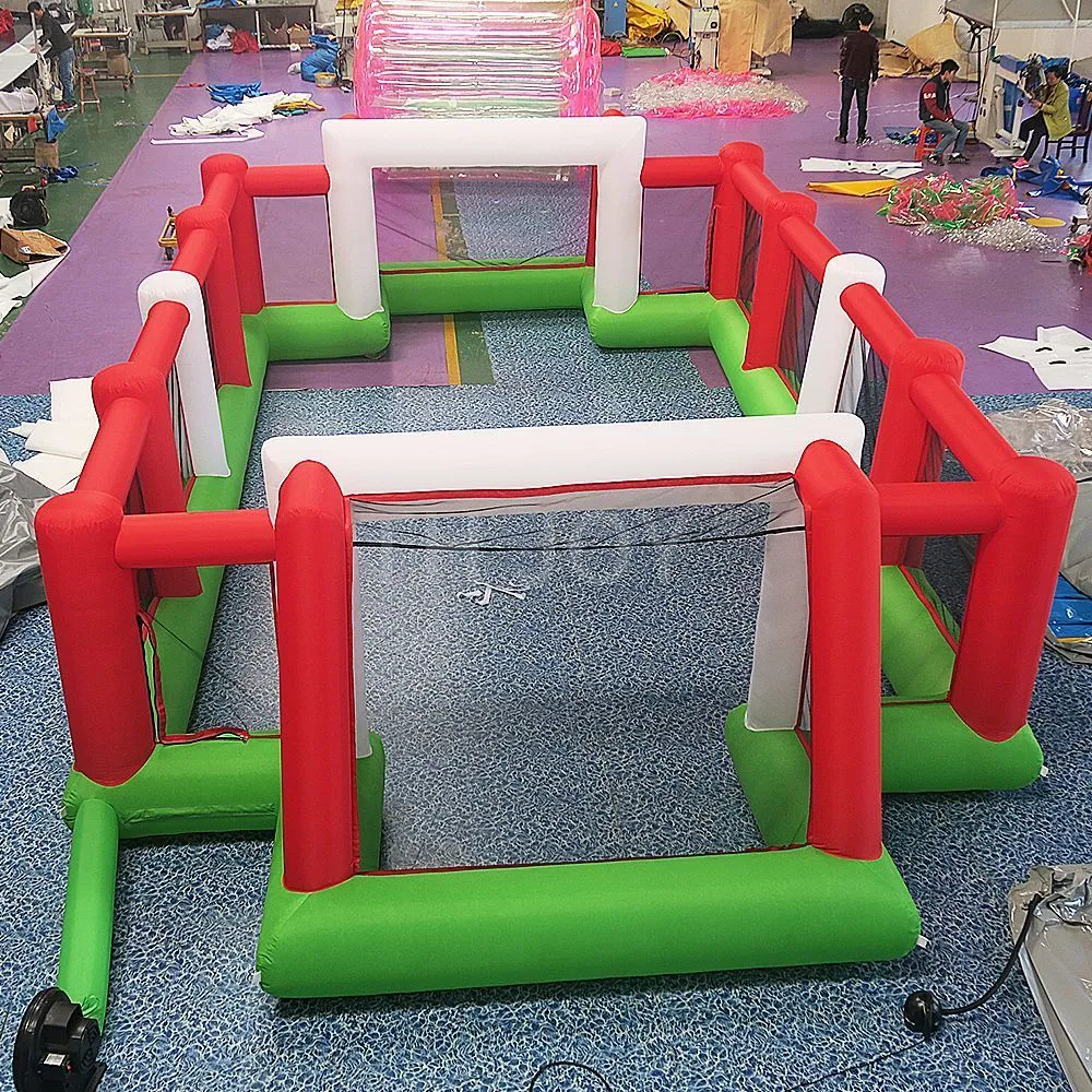 Mini Field Inflatable Inflatable Soccer Field 50x23ft Outdoor Football Pitch Portable Sport ...