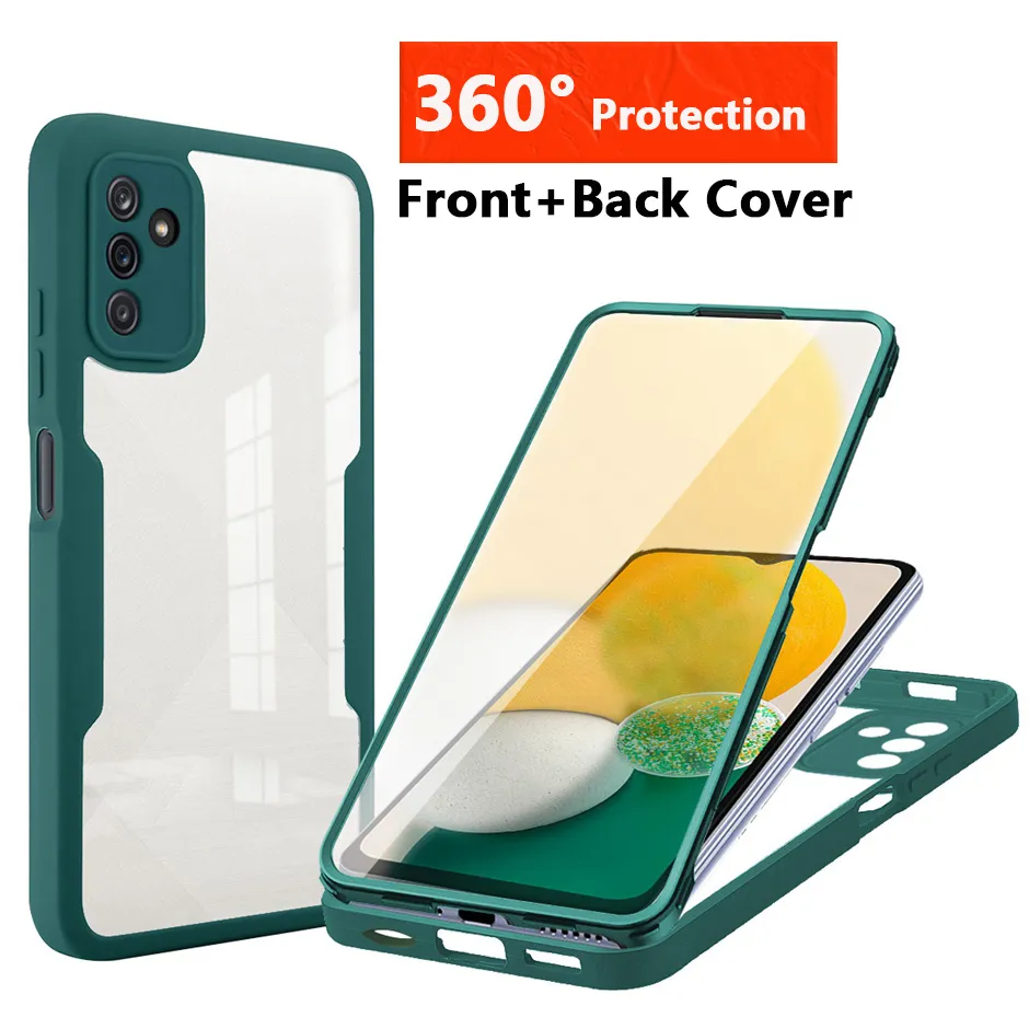 360 Front And Rear Cover Phone Case For Samsung Galaxy S25 S23 S24