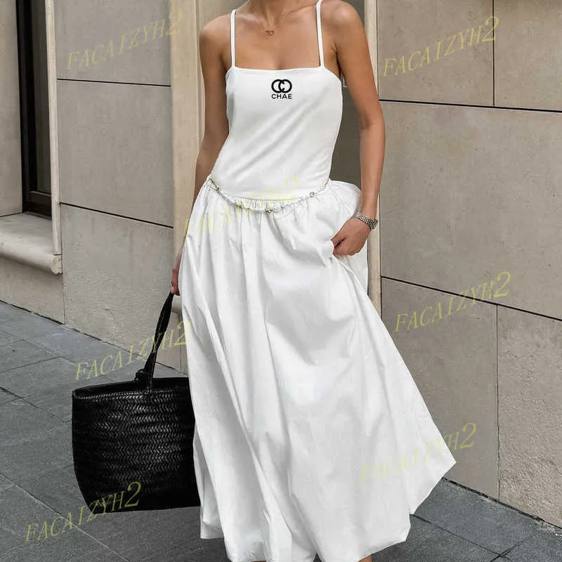 Robe Femme Longue Col V Manches Courtes Taille élastiquée Casual Couleur Unie - Vert Vert - Prêt-à-Porter