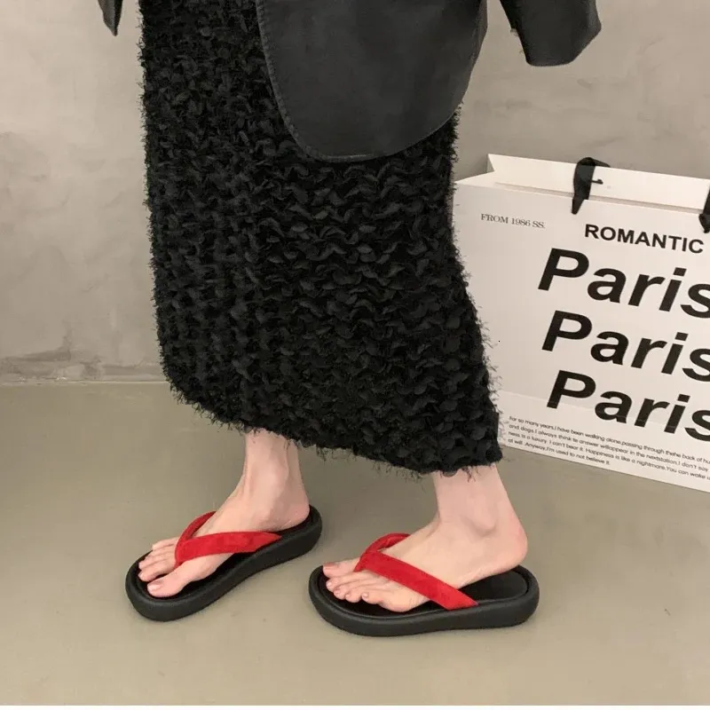 Women's Flat Sandals Beach Summer Flip Flops Casual Slide Shoes_voghion.com