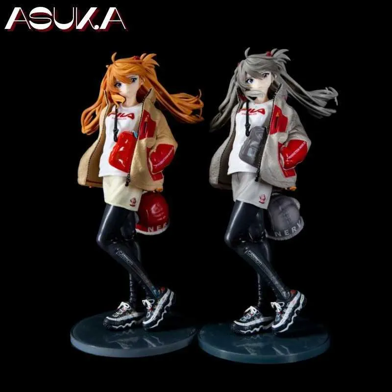 19CM EVA Anime Figure Asuka Langley Soryu Tide Brand Costume Dress Up Model Toy Gift Collection PVC Evangelion Aciton Figure 19CM EVA Anime Figure Asuka Langley Soryu Tide Brand Costume Dress Up Model Toy Gift Collection PVC Evangelion Aciton Figure