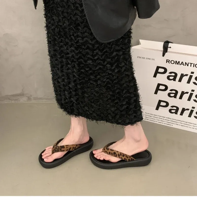 Women's Flat Sandals Beach Summer Flip Flops Casual Slide Shoes_voghion.com