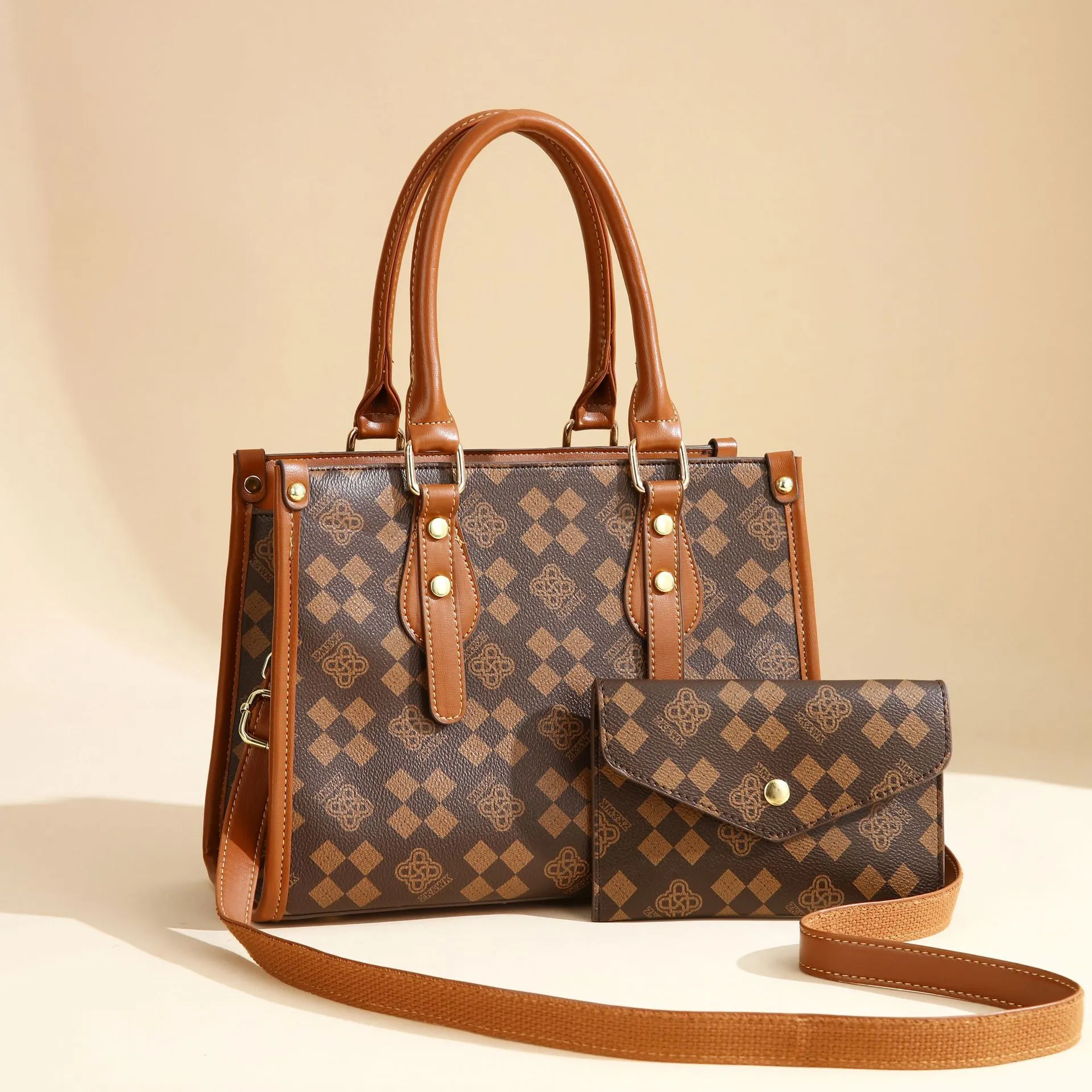 Women's Designer Shoulder Bag Small PU Half Moon Handbag with