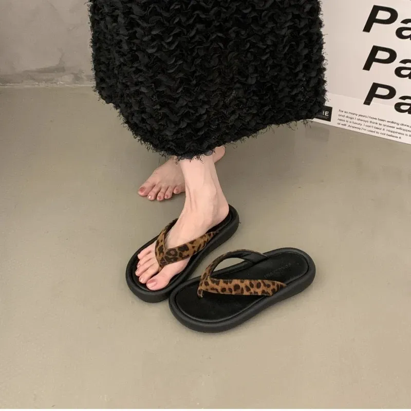 Women's Flat Sandals Beach Summer Flip Flops Casual Slide Shoes_voghion.com