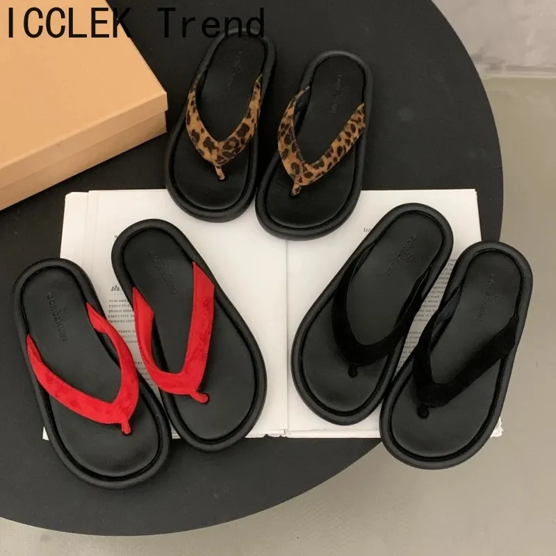 Summer Beach Flip Flop Women Slippers Fashion Clip Toe Ladies Casual Soft Sole Dress Slide 250606_voghion.com