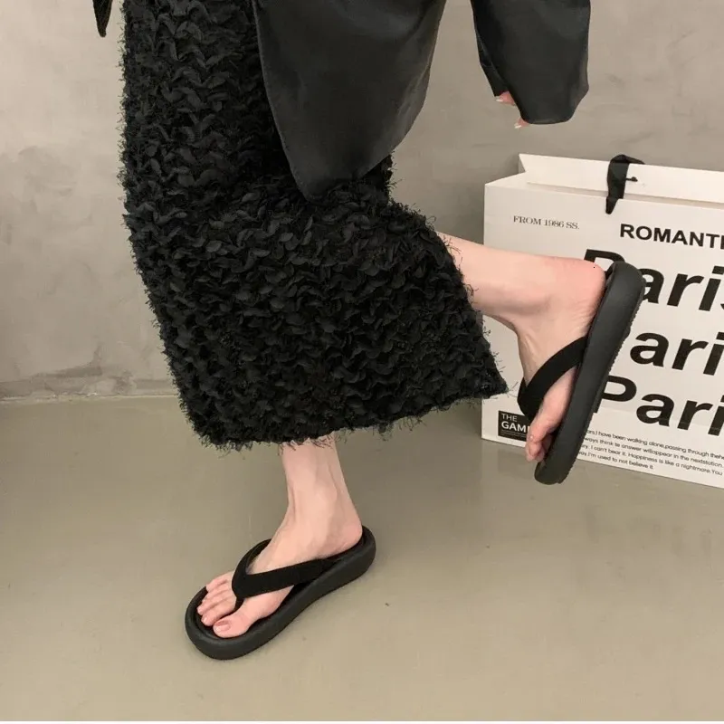 Women's Flat Sandals Beach Summer Flip Flops Casual Slide Shoes_voghion.com