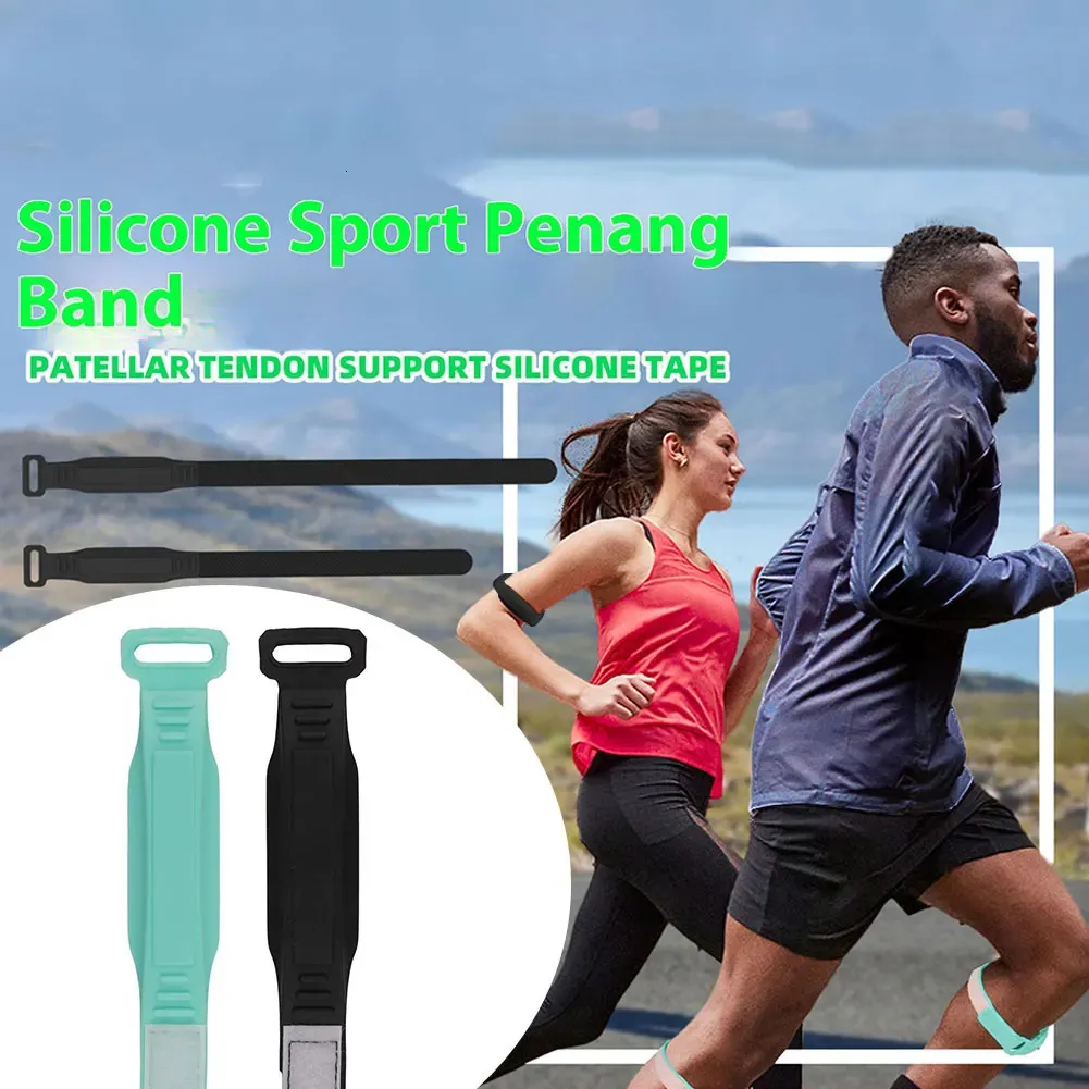 Silikon-Kniebandage Verstellbar Für Sport - Laufen, Basketball, Fitness Männer & Frauen