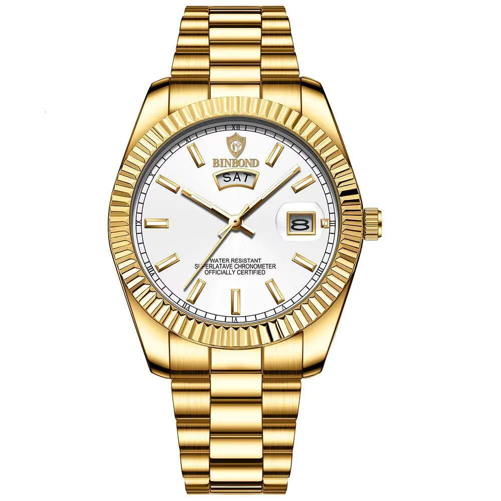Fockety Orologio Uomo Al Quarzo – Classico In Lega, Impermeabile Con Doppio Calendario E Luminoso