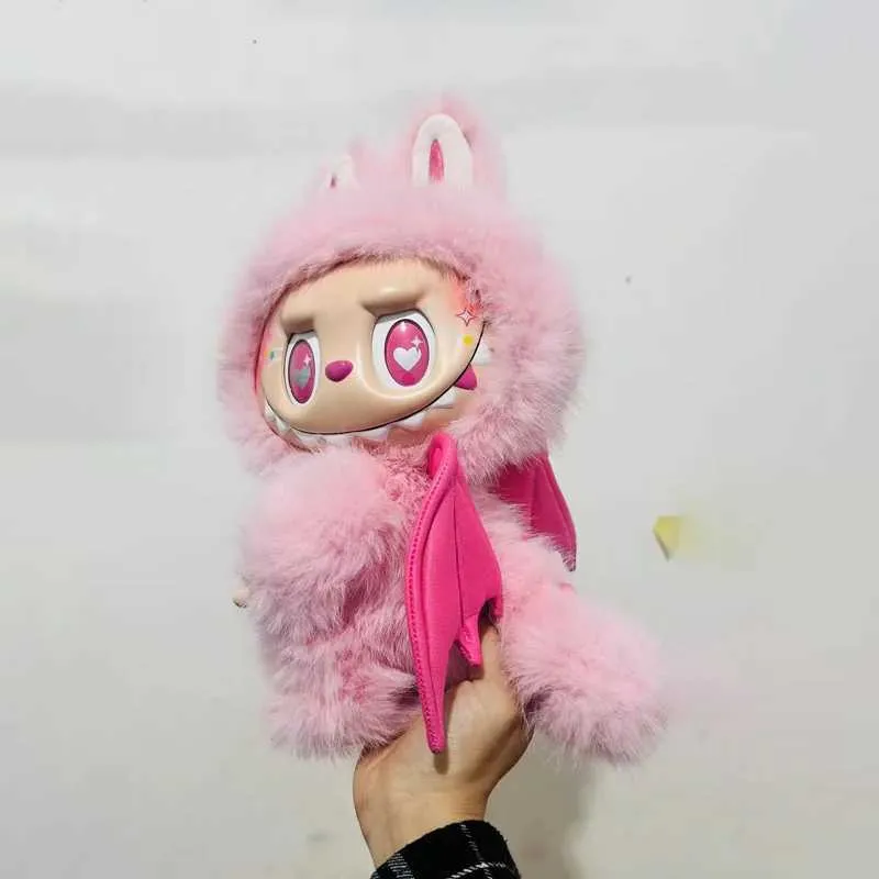 BIGサイズ Labubu ZIMOMO 38cm 一点のみ ピンク New Arrival The Monster Labubu Series 38cm Zimomo Big Angel