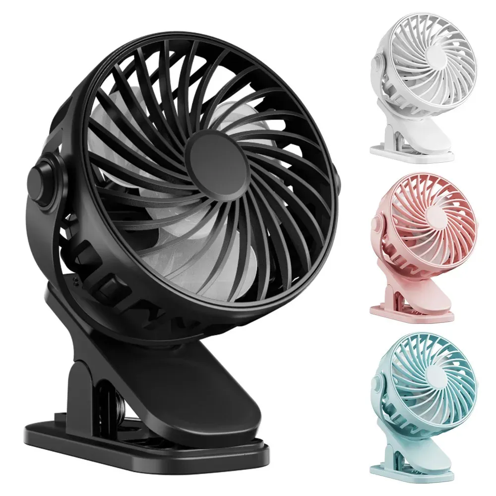 Rechargeable Mini Portable Rechargeable Fan With Nightlight 720 ...