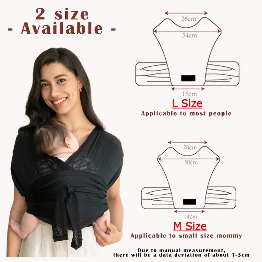 Breathable Baby Wrap Carrier Nursing Cover, Infant Sling, And Hip