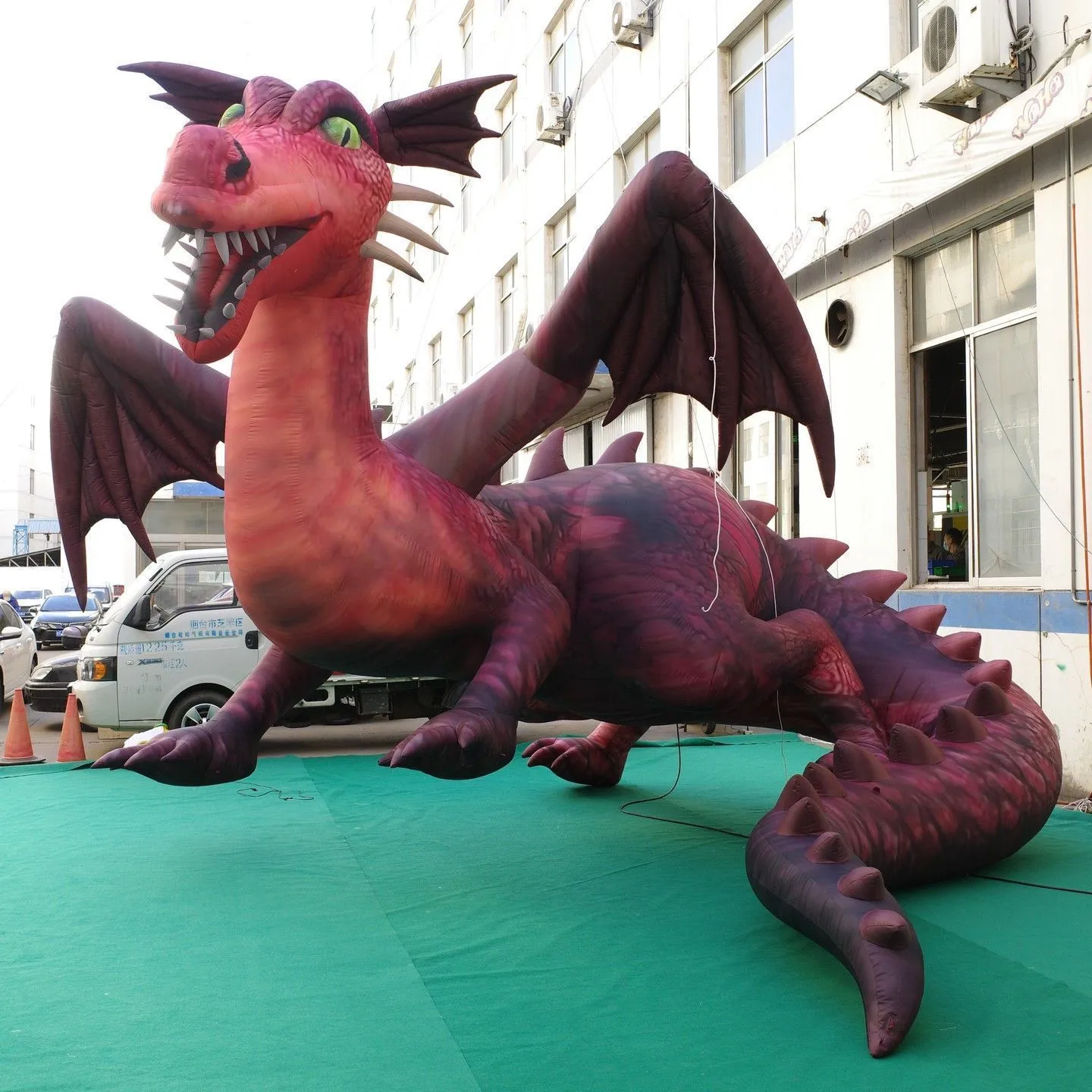 Llluminated Inflatable Dragon Balloon 12m 40ft... From Inflatables_toy ...