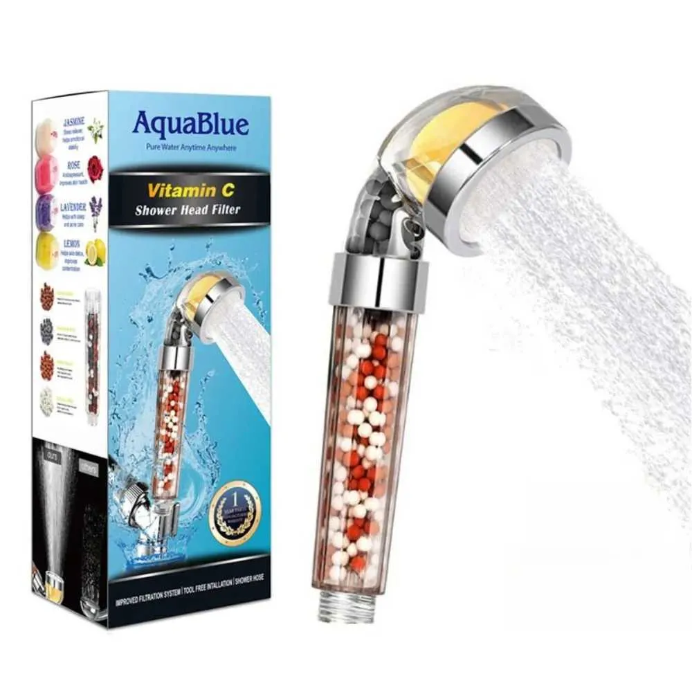 With Aromatherapy Head High Pressure Water Saving Nozzle With Anion Filter Home Bathroom Spa Accessories Shower X250612_voghion.com