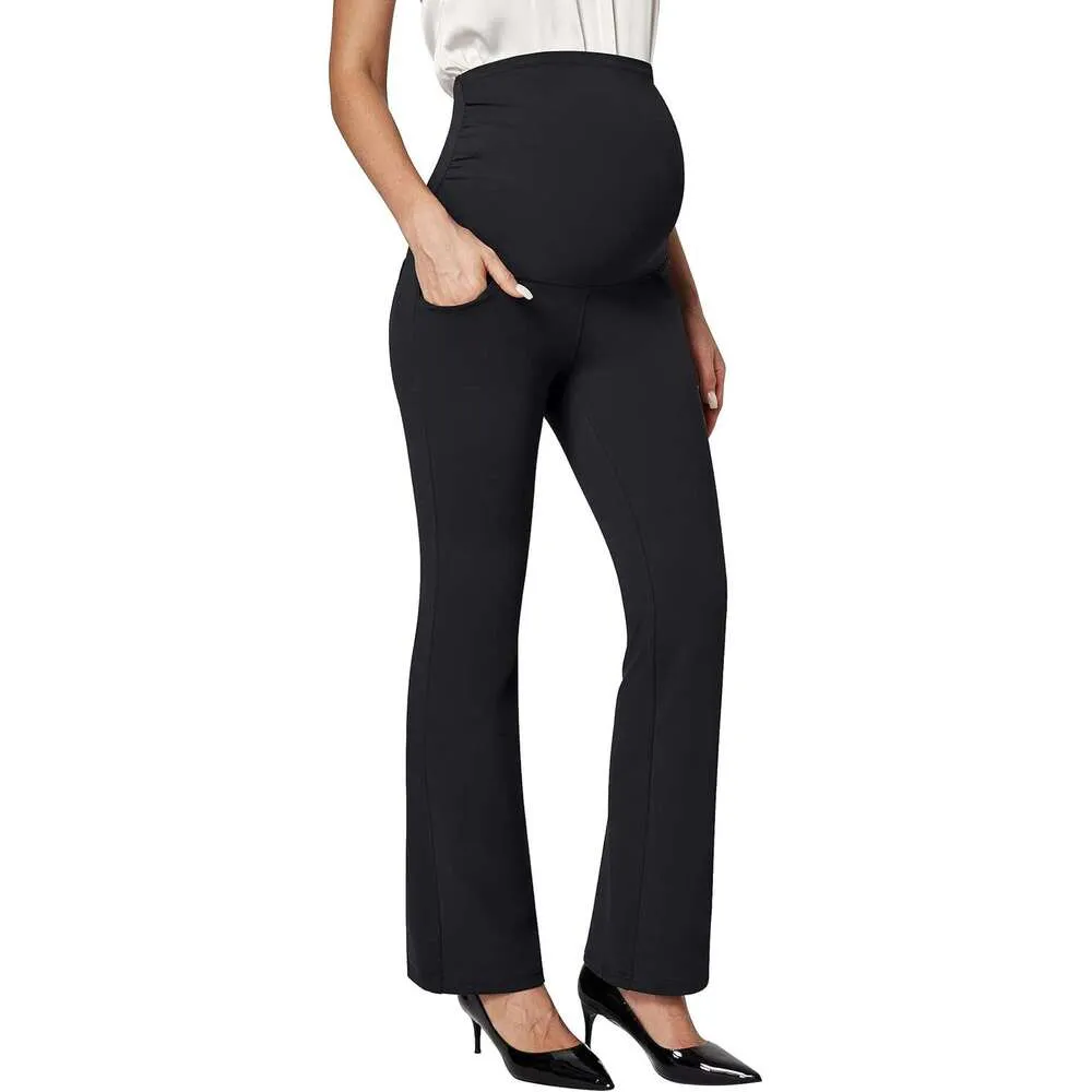For Women Stretchy Maternity Clothes Over The Belly Pregnancy