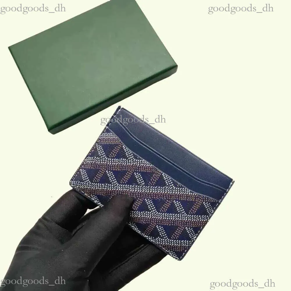 goyard card sleeve Goyard Goyardine Saint Sulpice Card Holder Orange 1333777 – FASHIONPHILE main image 1