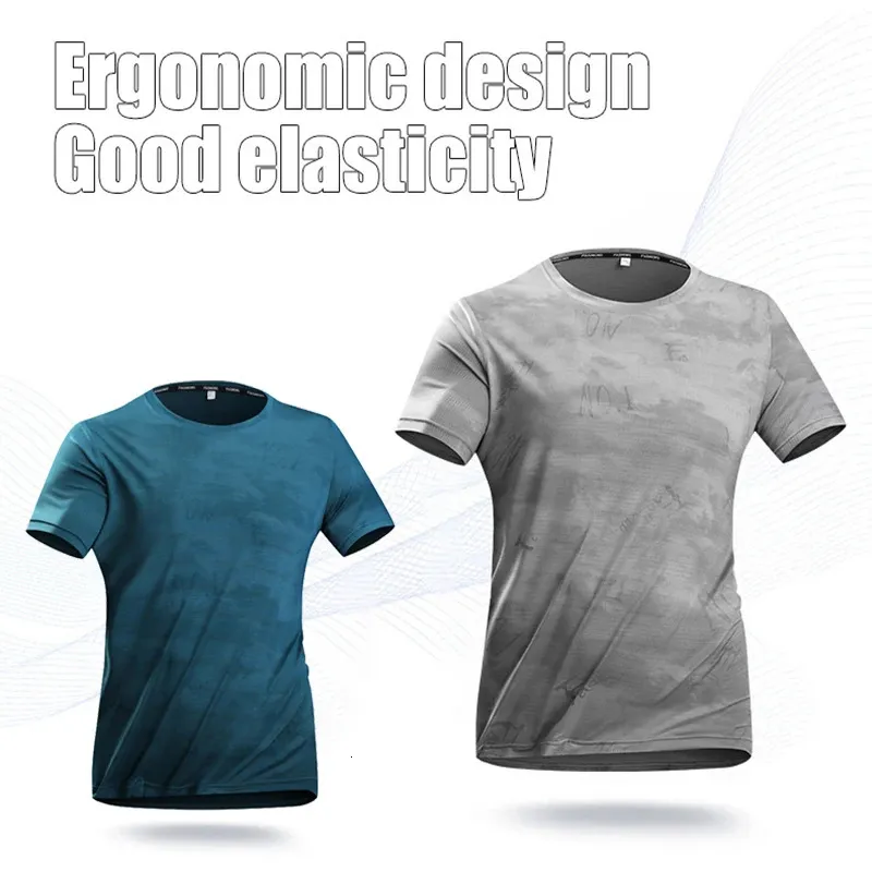 T-shirt Camouflage Homme Sport - Séchage Rapide - Polyester/élasthanne - Neuf Sans étiquettes