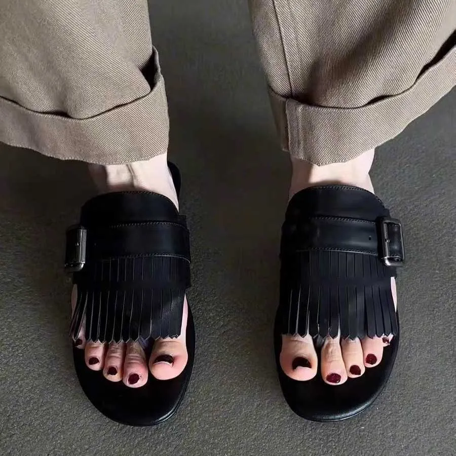 Version À La Vache Pifonds Polyvalents À Demi Pantoufles Pour