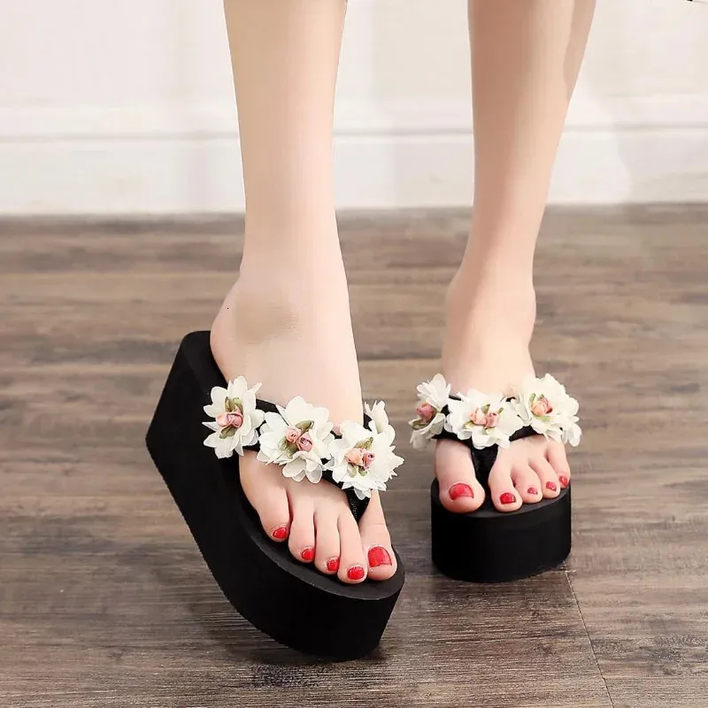 Platform Pvc 250612 Womens Wedge Heel Flip Flops Platform PVC... From Lang06, $24.91 ...