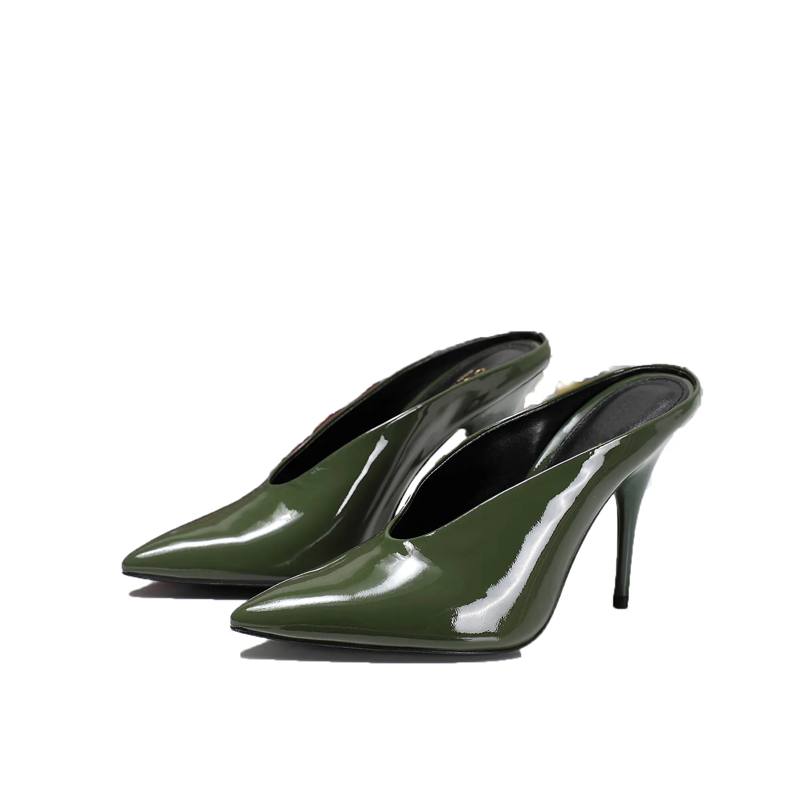Chaussures Pompes à Talons Hauts Jeffrey Campbell - Taille 6, Cuir Noir - Occasion