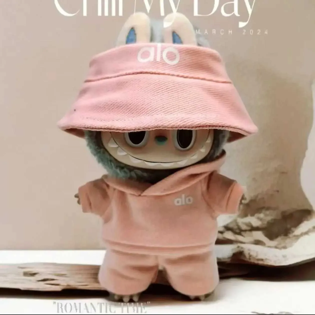 Vêtements Pour Poupée 17 Cm - Set De 3 Pièces : Chapeau, Barboteuse, Sac - DIY Déguisement Poupées Peluche
