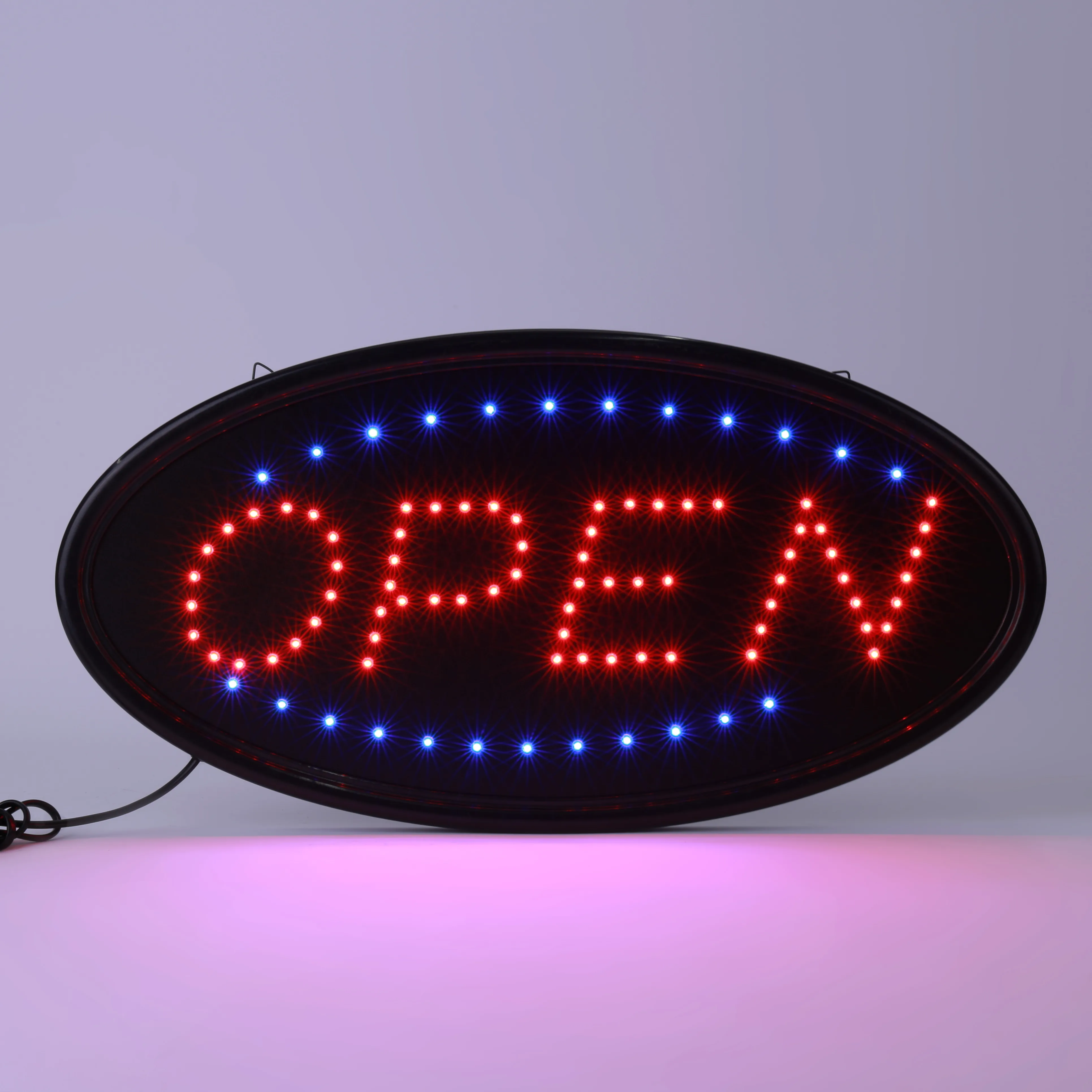Commercial Led Open Sign with Dynamic Lighting Effects for Shops, Bars ...