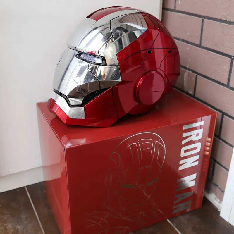 AutoKing Mk5 Iron Man Helmet - Wearable Electric Cosplay Mask with Voice-Controlled Light-Up Eyes, First Edition Collectible Model Toy for Adults, Festival Display, Christmas Gift from Dhgate Cartoon Figures - price 96.93 AutoKing Mk5 Iron Man Helmet - Wearable Electric Cosplay Mask with Voice-Controlled Light-Up Eyes, First Edition Collectible Model Toy for Adults, Festival Display, Christmas Gift from Dhgate Cartoon Figures - price 96.93