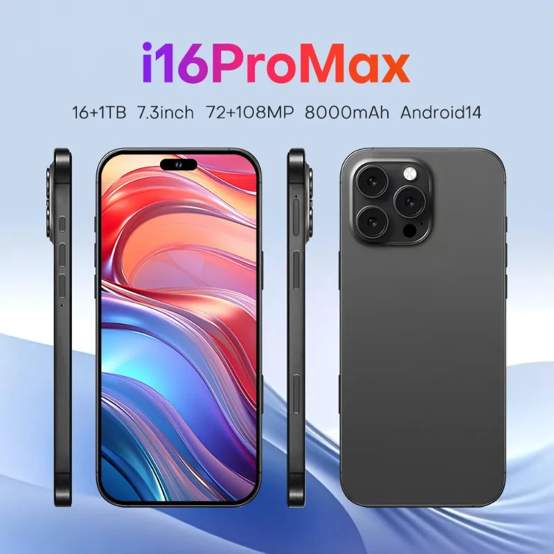 Large Screen Mobile Android Large Screen Unlocked Smartphone With High Resolution Display, Advanced ...