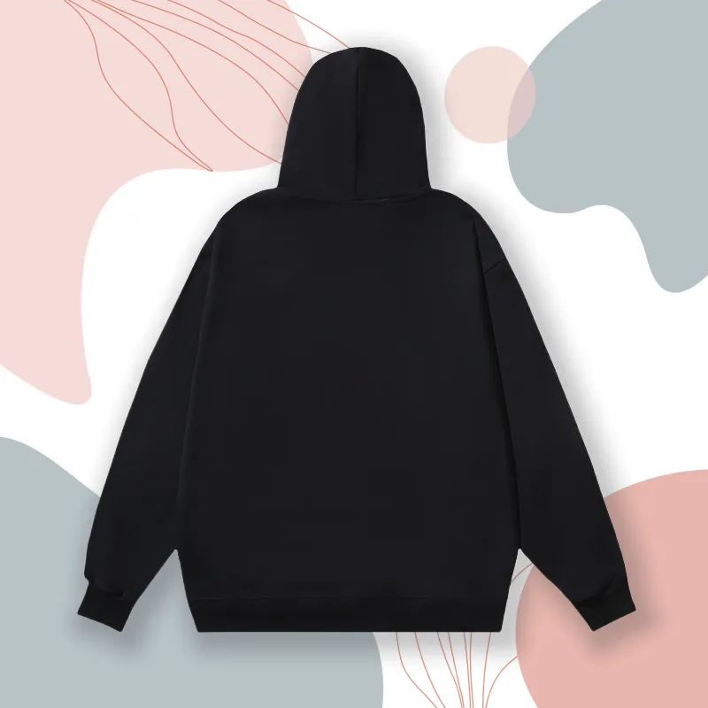 Versatile Cotton Blend Hoodie - Ideal for Casual Layering-2