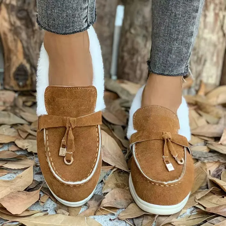 hot Free Shipping Designer Casual Shoes For Woman Autumn And Winter Veet Casual Height Increasing Black Cotton Shoes_voghion.com