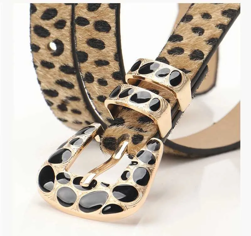 2025 Leopard Print Design Wens Gürtel Hip Hop Trendy Y2k Mädchen Gürtel Mode Lässig Jeans Kleid Zubehör Pu Leder_voghion.com