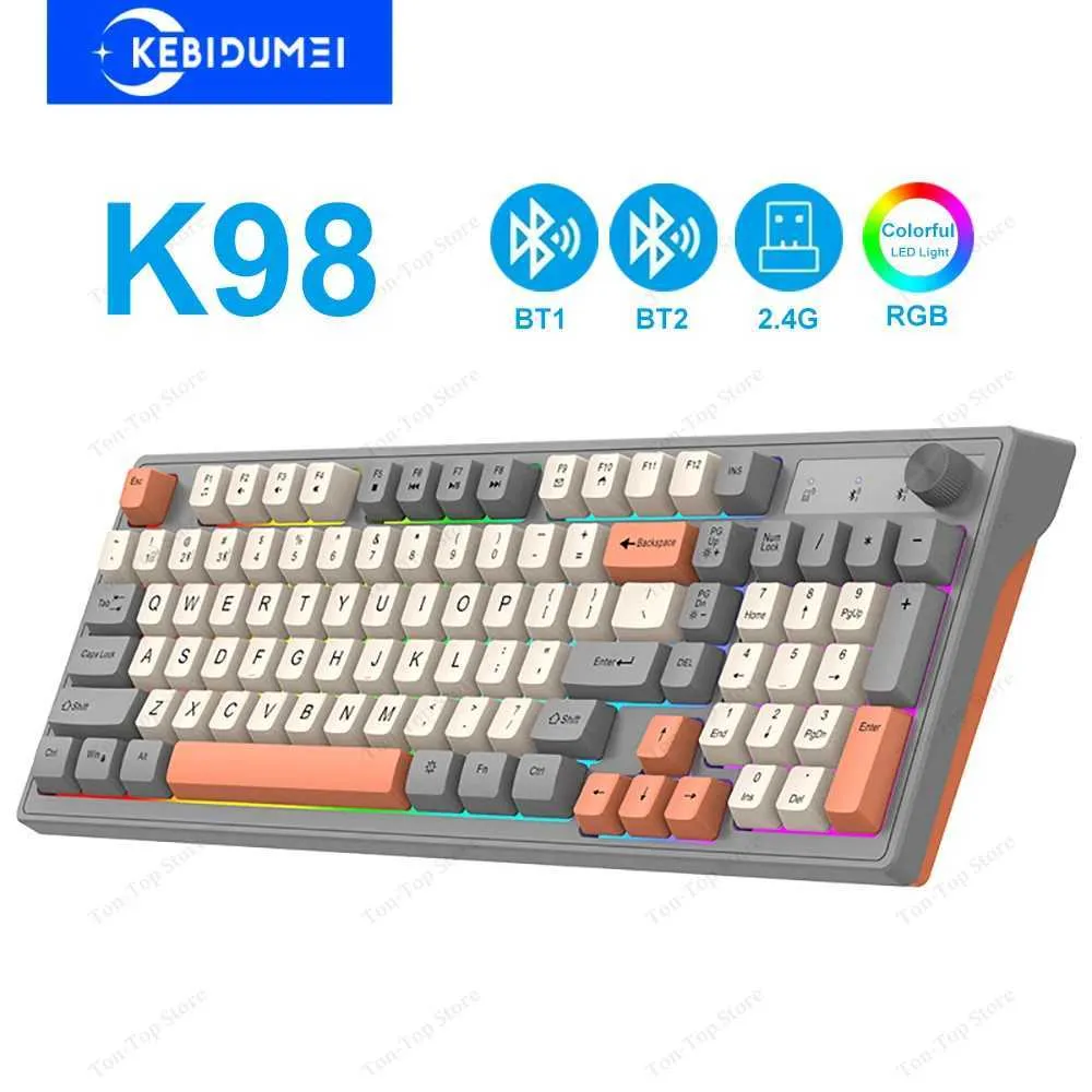 X250614 Dual Bluetooth Mechanical Keyboard Dual... From Beauty_of_ting ...