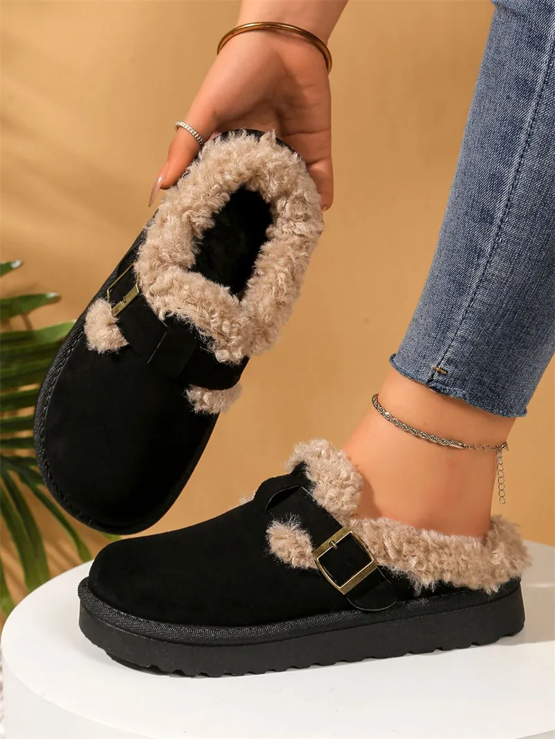 Stivali da neve vintage donna caldi per interni ed esterni_voghion.com