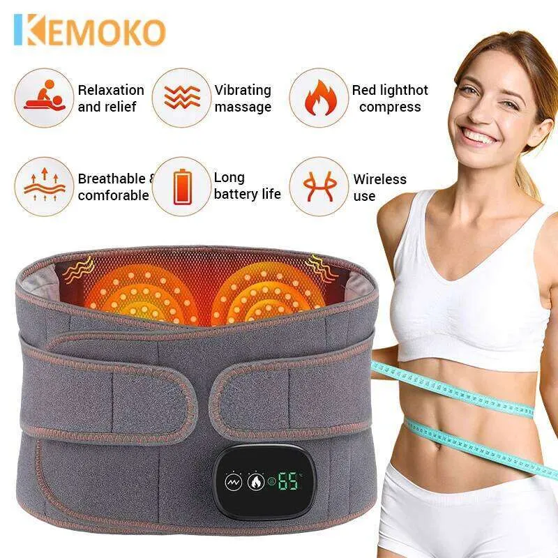 Heating Massager Belt Electric Vibration Heated Waist And Back Pad For Warm  Pain Relief And Muscle Massage From Xiaojiadian1121, $87.45