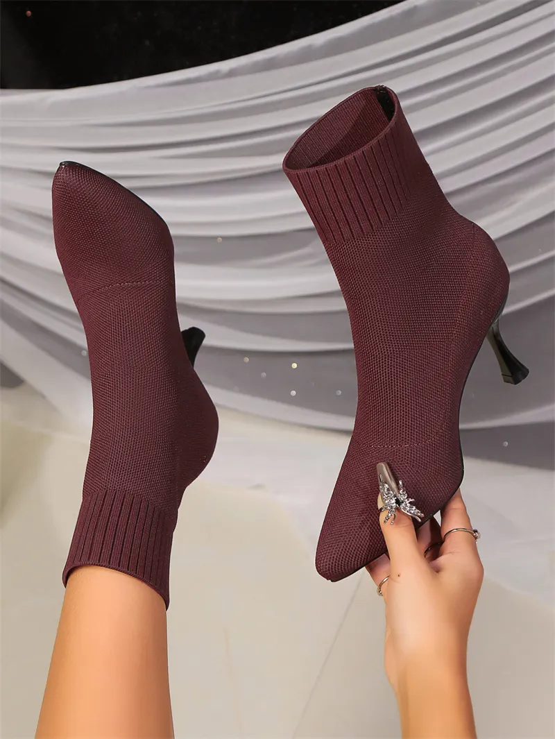 Designer snowboots voor dames herfst klassiek veelzijdig wit_voghion.com