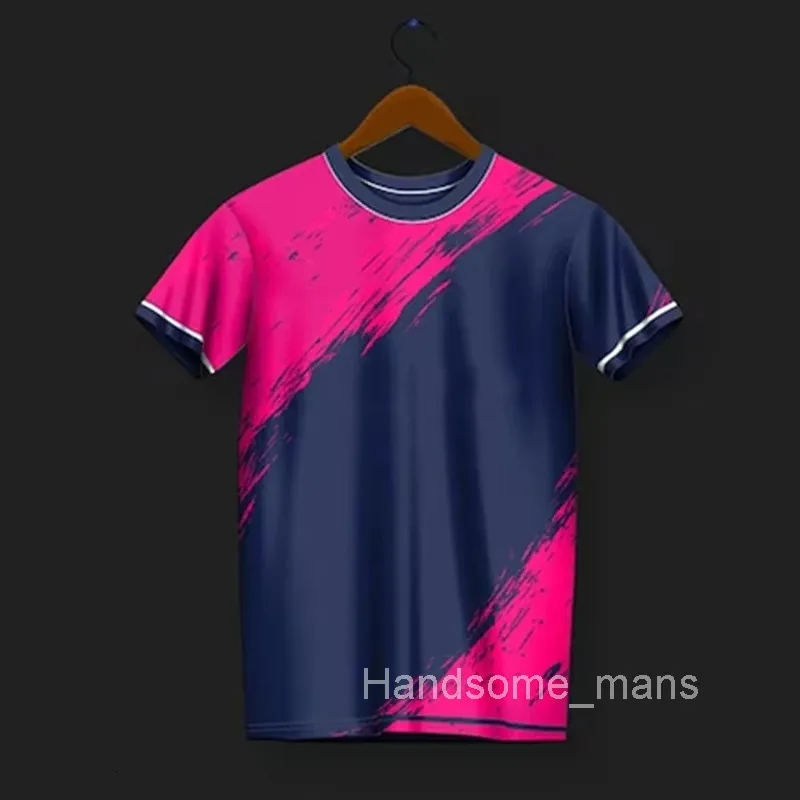 Camiseta Para Hombres Cabretería De Secado Rápido Ropa Bádminton