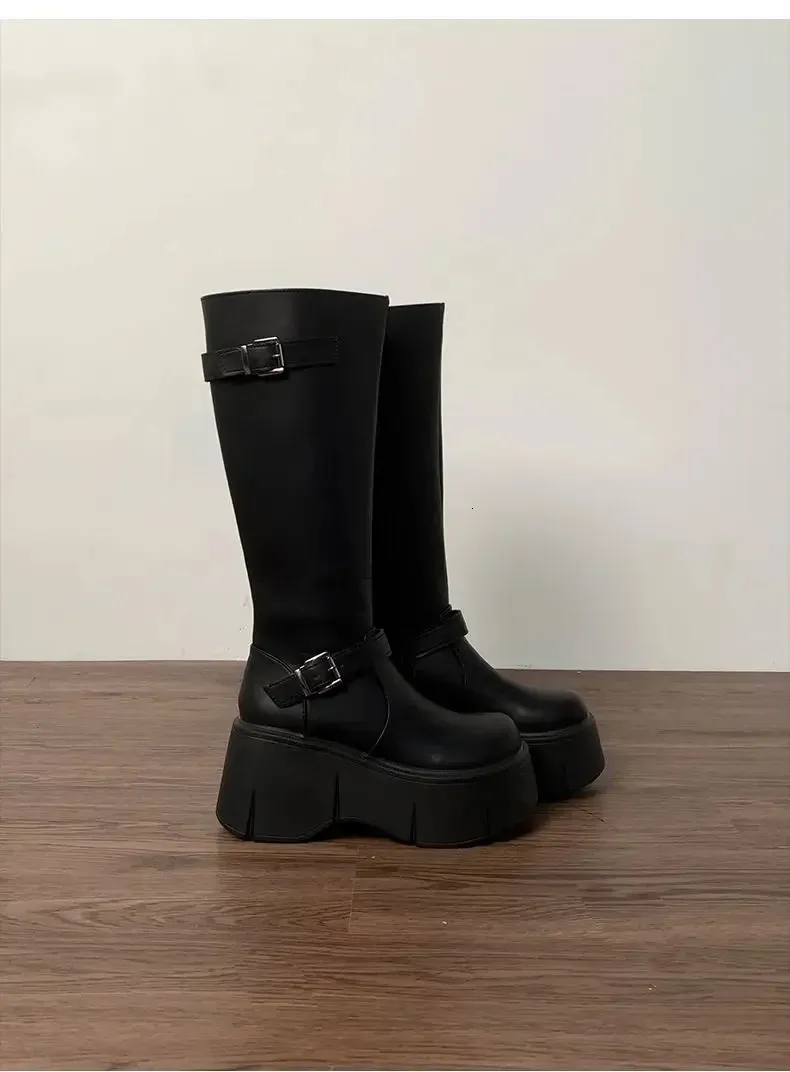 Comfortable Waterproof Platform Casual Running Shoes Anti Slip_voghion.com