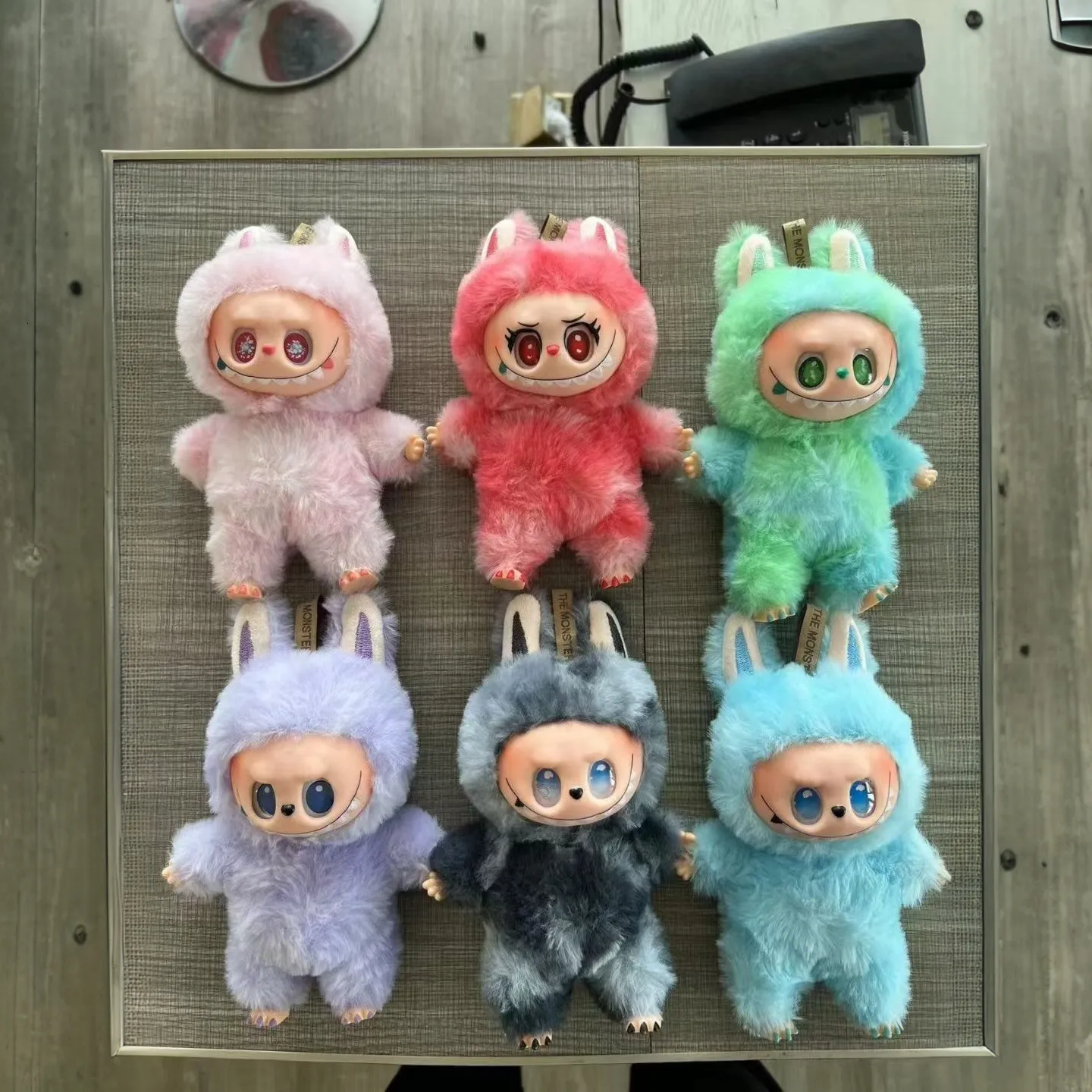 Labubu Third Generation Mat New Aron BubbleシリーズVinyl