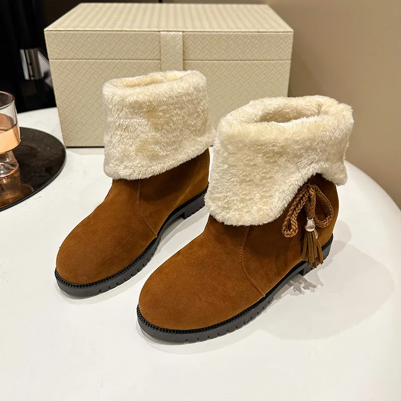 Nuovo Designer Spedizione Gratuita Per Donna Scarpe di Cotone Mantieni Caldi Stivali alla Moda con Plateau Stivali da Neve Neri Rossi Bianchi_voghion.com