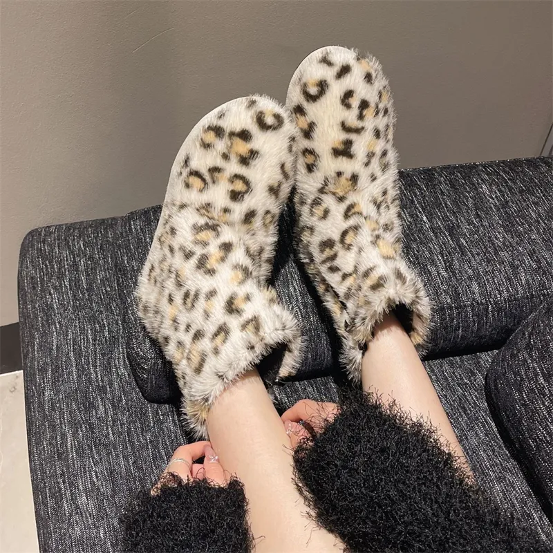 Designer Damen Snowboots Mit Plateau Und Warmem Baumwollfutter_voghion.com