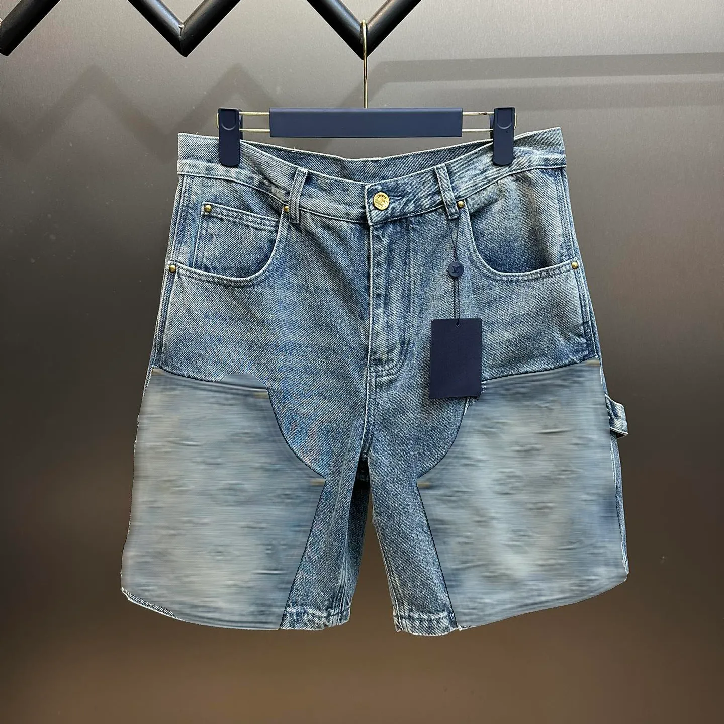 Save Big on Bulk Distressed Denim Jean Shorts Designer Men's Patchwork  Denim Shorts: Vintage Ink Print 2024 Summer Casual Jorts Best Deals on  DHgate