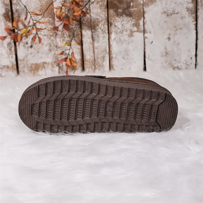 Stivali da neve donna designer in cotone caldi alla moda_voghion.com