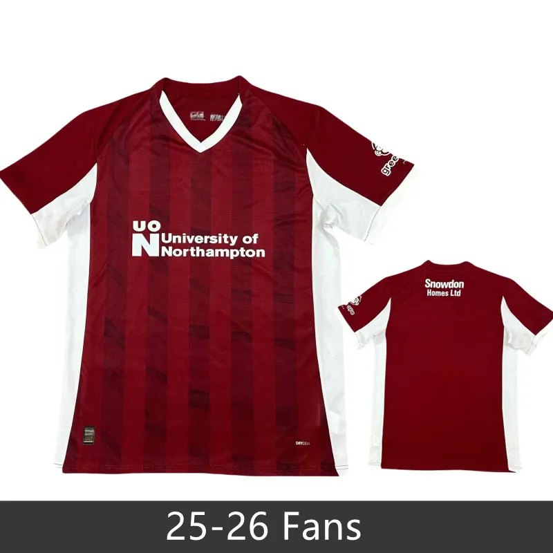 Save Big on Bulk Southampton Jerseys 25 26 Northampton Town Mens Soccer  Jerseys GUTHRIE McGOWAN CHOUCHANE Home Football Shirts Uniforms Best  Deals