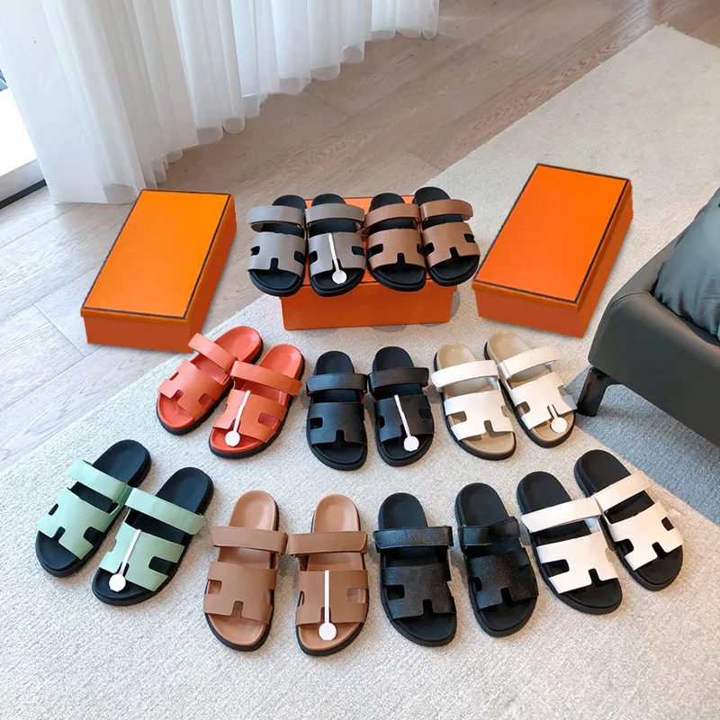 Bulk Designer Slide Sandals Womens Platform Leather Slides  display picture 3