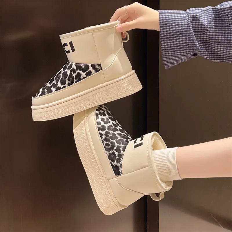 Botas de nieve clásicas de diseñador para mujer, zapatos de algodón que mantienen el calor, envío gratis_voghion.com