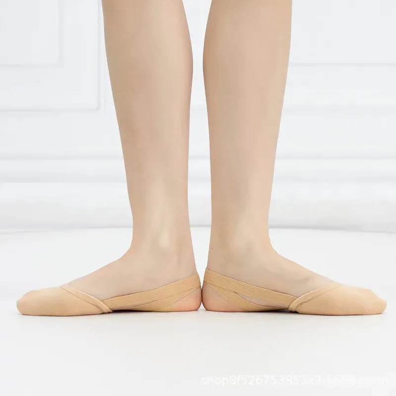 Scarpe Da Ballo A Mezza Suola In Microfibra – Lyrical E Contemporanee Per Ragazze E Donne – Colore Nude, Taglia Media - 2