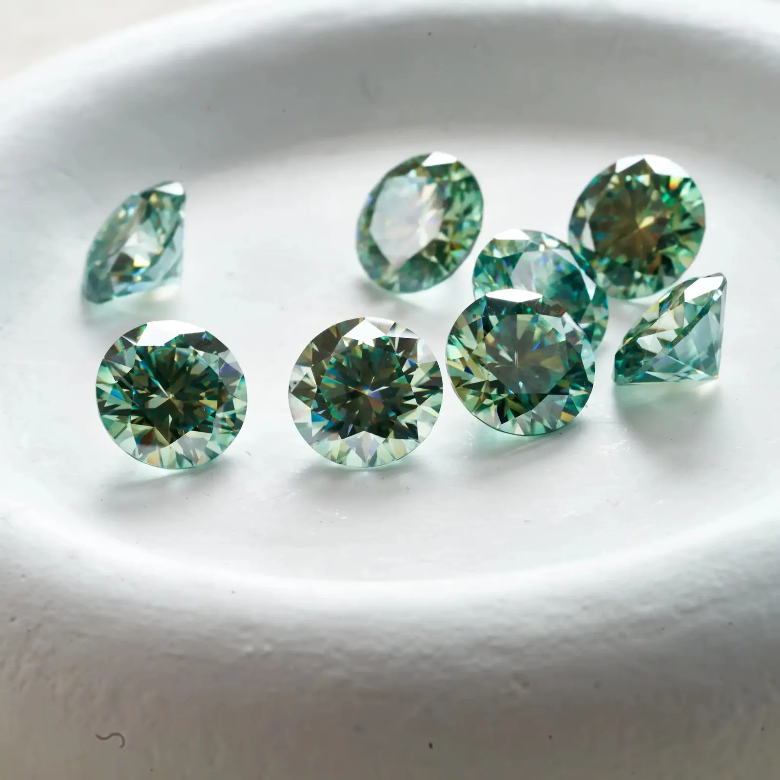 Pink Black Green Blue Yellow Purple Gray Red Loose With Certificate Round Stone GRA Diamonds Gemstones 250617_voghion.com