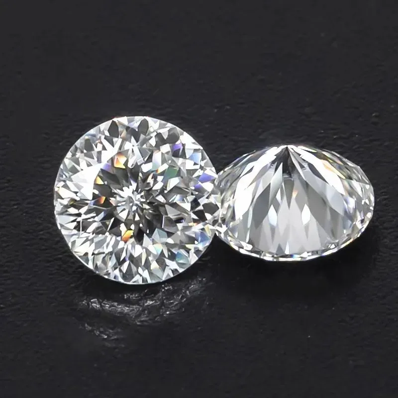 Diamond Stud Earrings Plum Cut Vvs1 D Colour Gra Certified_voghion.com