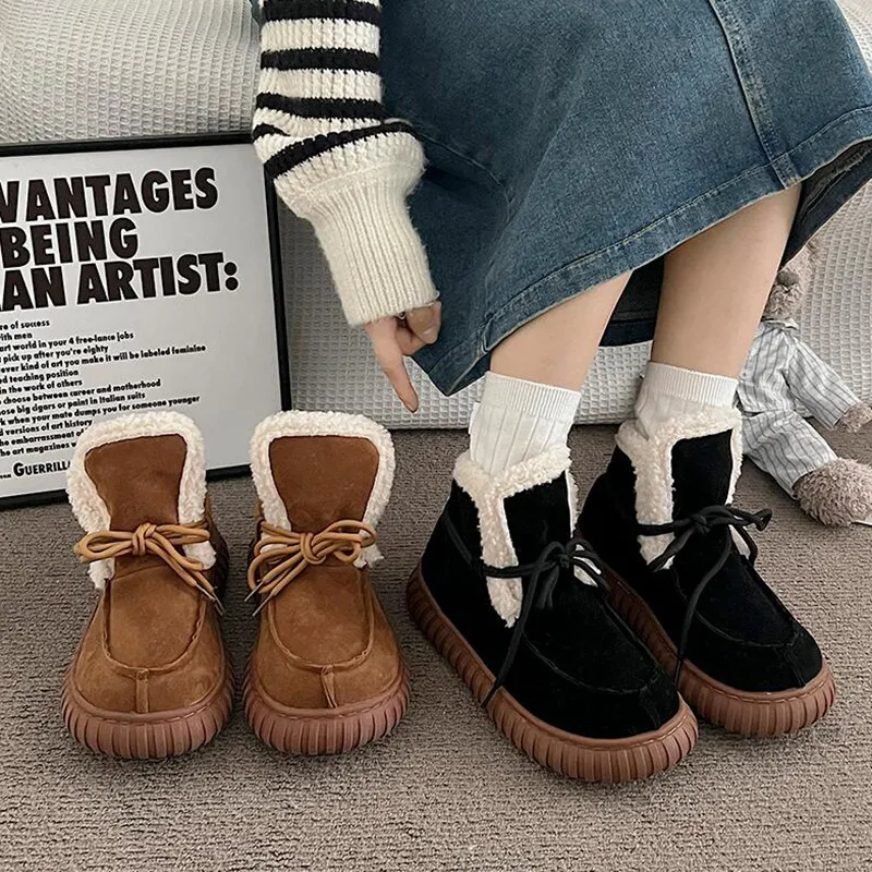 Nieuwe gratis verzending Designer voor dames katoenen schoenen houden warme wintermode laarzen klassieke sneeuwlaarzen_voghion.com
