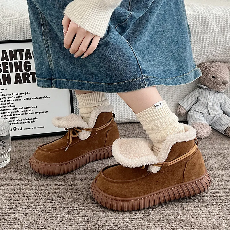 Nieuwe gratis verzending Designer voor dames katoenen schoenen houden warme wintermode laarzen klassieke sneeuwlaarzen_voghion.com